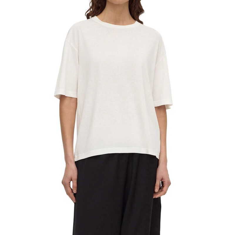 Assembly Label Kira Cotton Hemp Tee Antique White image number 0